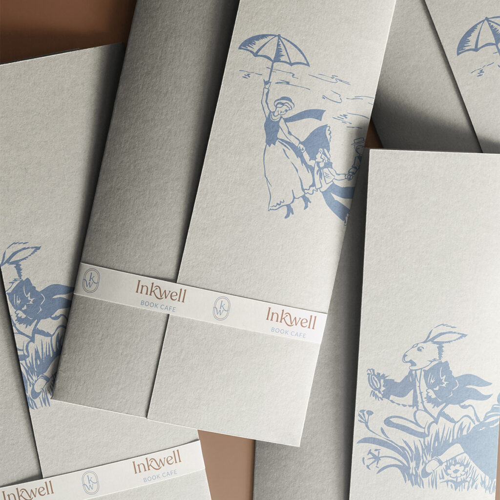 Menu Restaurant Inkwell Lana Studio