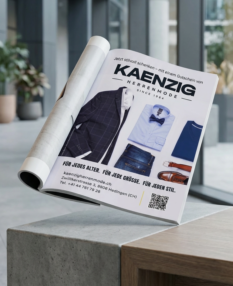 inserate gestaltung zeitungen lana studio