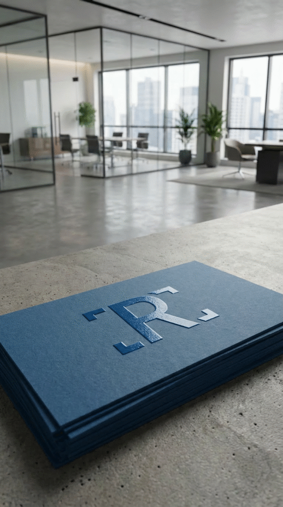 logo visitenkarten jurist