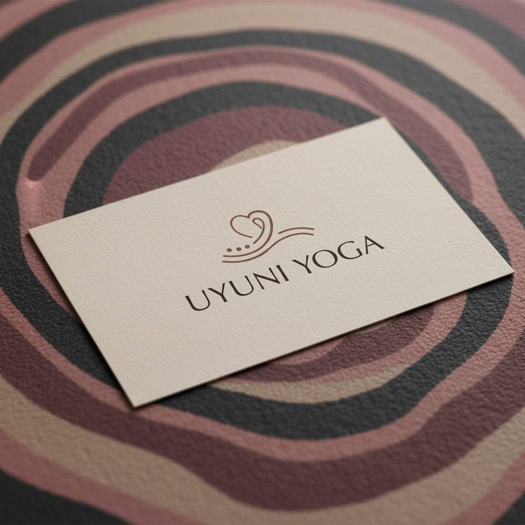 visitenkarte businesscard uyuni yoga studio