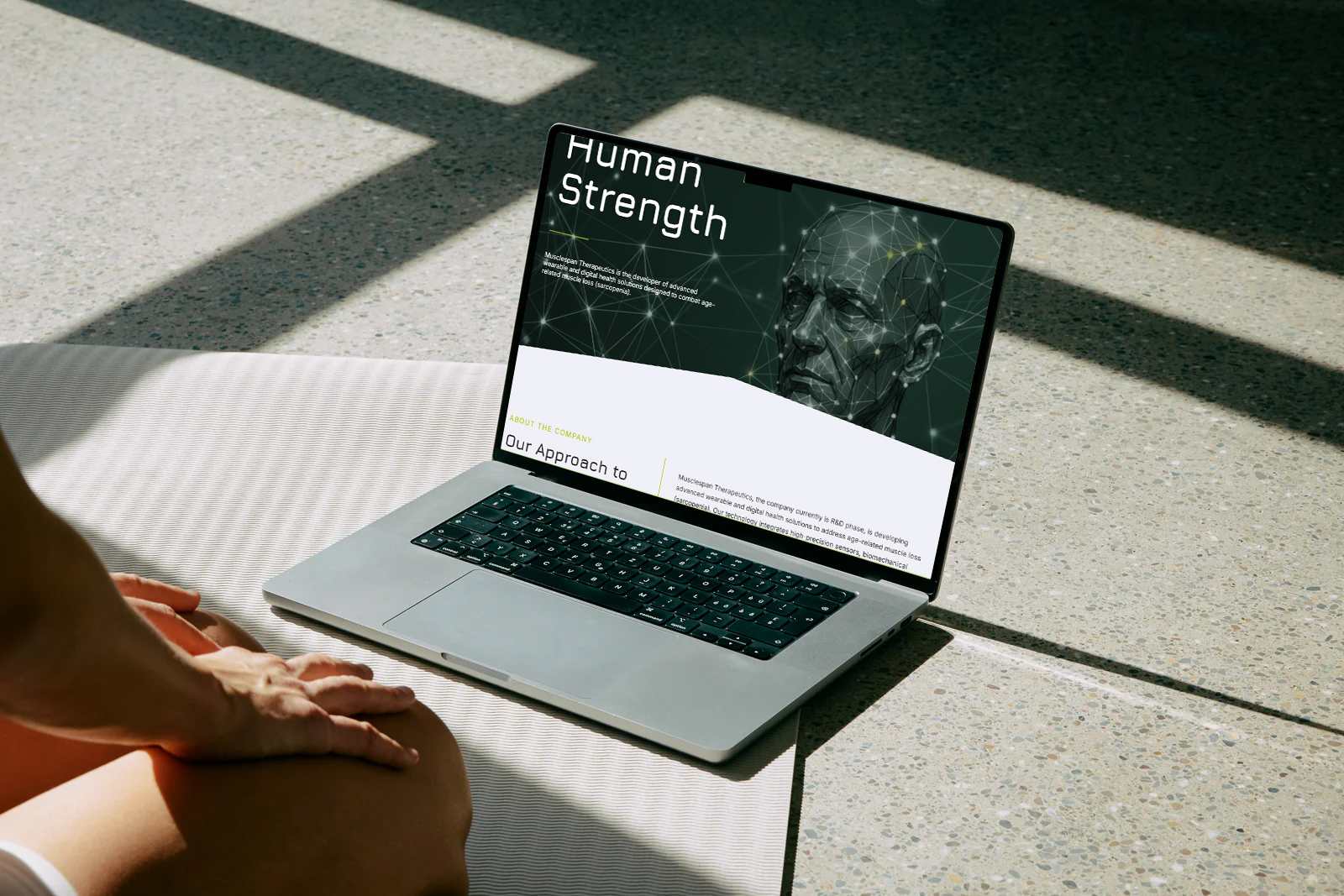 Lanastudio website musclespan